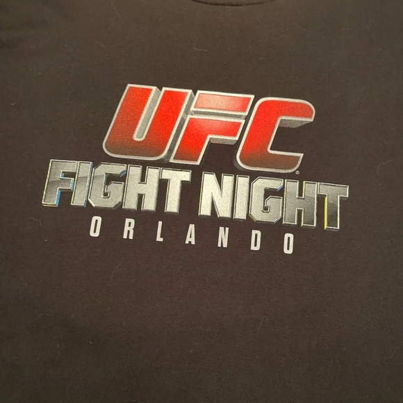 UFC On Fox Fight Night 11 Orlando Werdum Vs Browne T-Shirt Men’s Size XXL - Picture 4 of 10